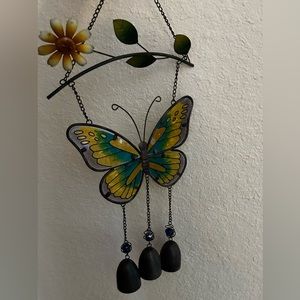 Butterfly wind chime. Brand new.